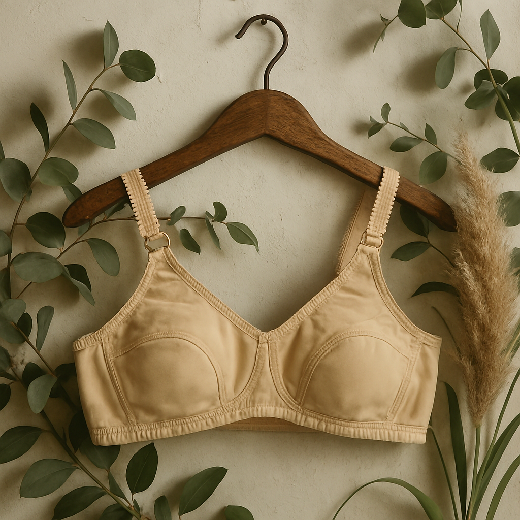 Cotton Plain Non-Padded Bra – Lightweight, Comfortable Everyday Wear
