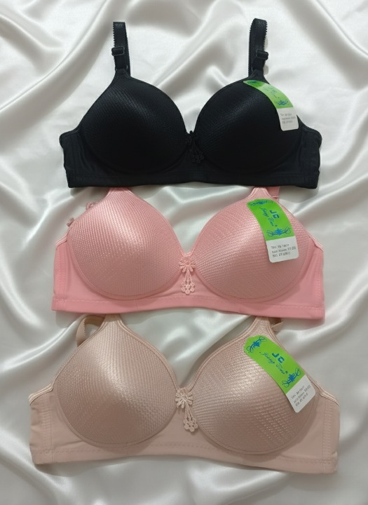 Jersey Sequins Padded Bra – Stylish, Comfortable & Lightweight Everyday Wear