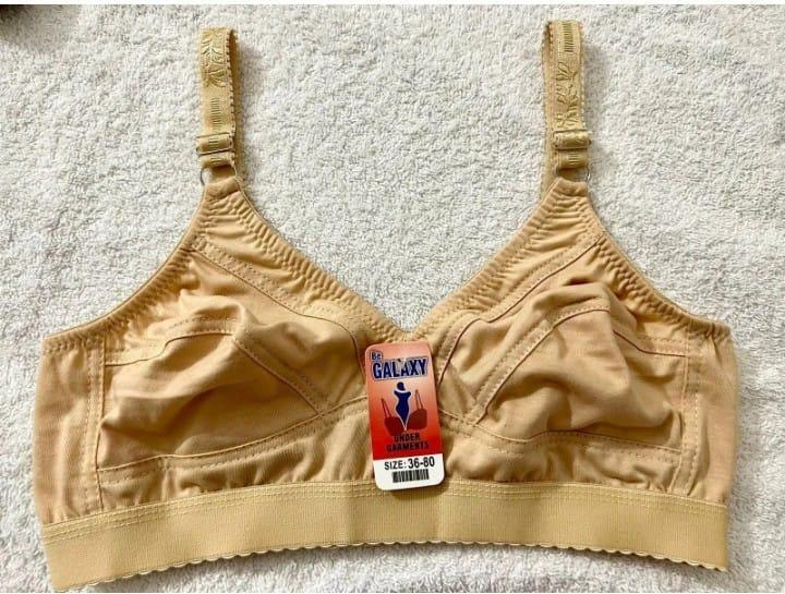 Plain Non-Padded Cotton Bra – Lightweight & Comfortable Everyday Wear