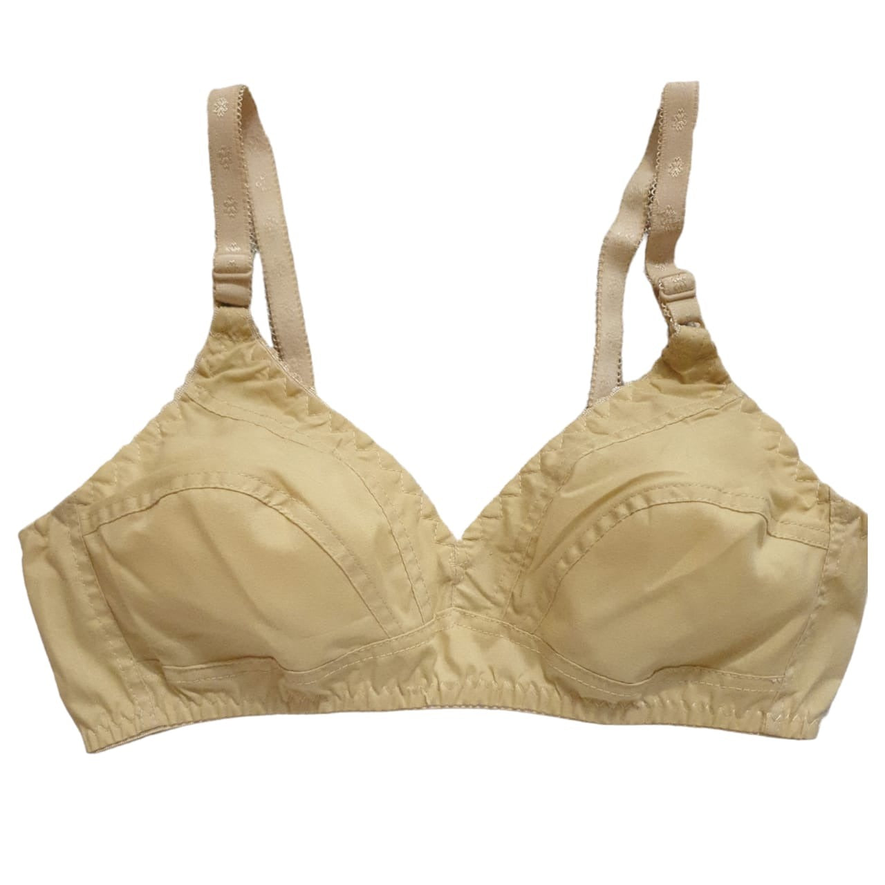 Cotton Plain Non-Padded Bra – Lightweight, Comfortable Everyday Wear