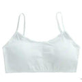 Teen Girls Soft And Comfortable Padded Cotton Sports Bra - Apparel Accessory Designed For Daily Comfort And Support Maintenance Routine (Free Size)