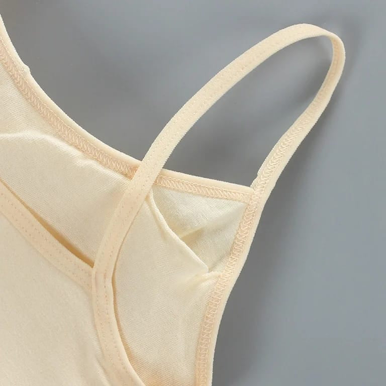 Teen Girls Soft And Comfortable Padded Cotton Sports Bra - Apparel Accessory Designed For Daily Comfort And Support Maintenance Routine (Free Size)