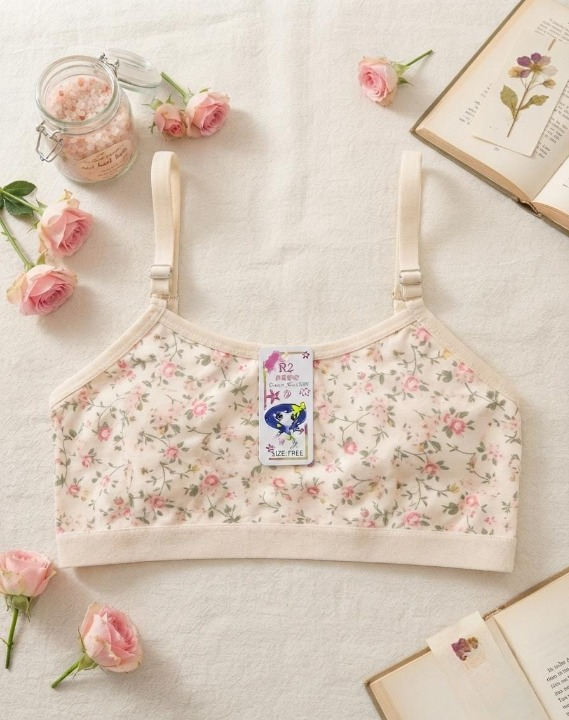 Lawn Summer Friendly Printed Bra for Women – Soft & Breathable Everyday Comfort Bra