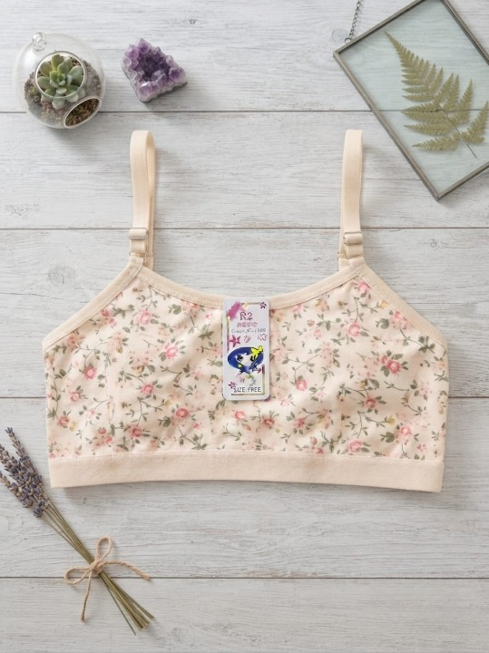 Lawn Summer Friendly Printed Bra for Women – Soft & Breathable Everyday Comfort Bra